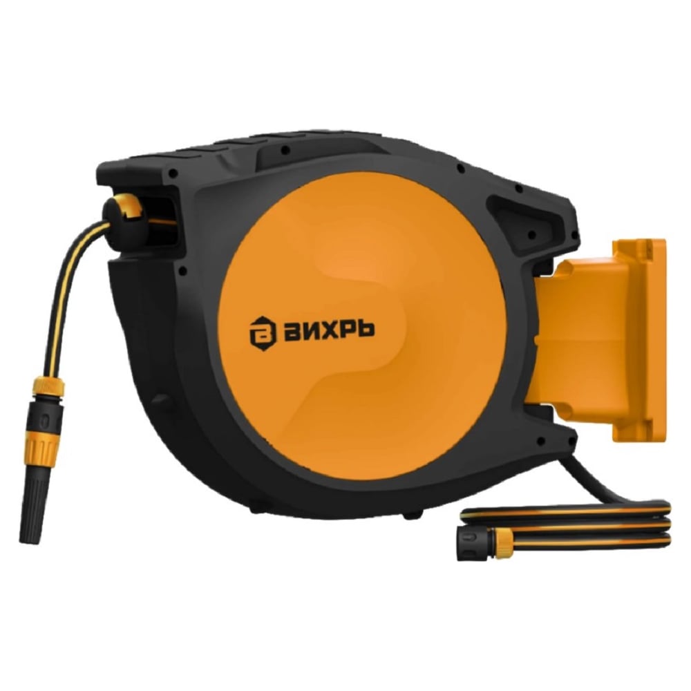 Изображение товара Катушка со шлангом Вихрь настенная автоматическая 25 м