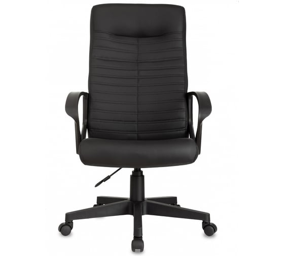 Изображение товара Кресло руководителя Бюрократ CH-480LT черный экокожа крестов. пластик пластик черный 1980020