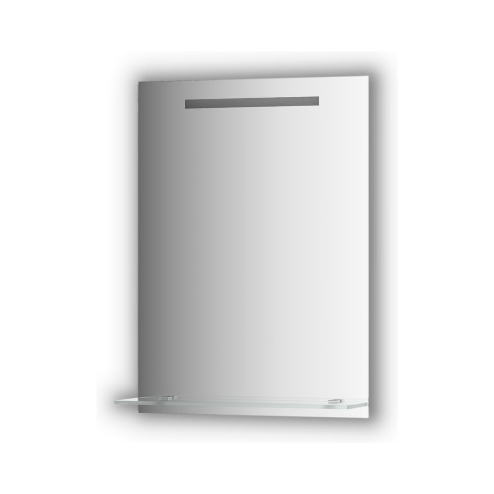 Изображение товара Зеркало с полочкой EVOFORM 55 см со встроенным LED-светильником 3,5 W (55x75 см) BY 2153 Изображение товара Зеркало с полочкой EVOFORM 55 см со встроенным LED-светильником 3,5 W (55x75 см) BY 2153
