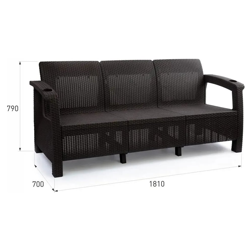 Изображение товара Стол и стулья WORKY HomlyGreen ARD258562 для дачи и улицы