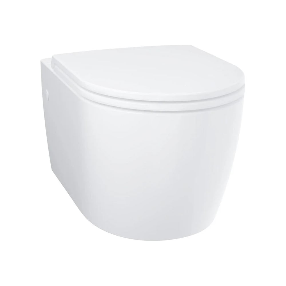 Изображение товара Подвесной унитаз GROHE Bau Ceramic с сиденьем с микролифтом, альпин-белый 103860SH00