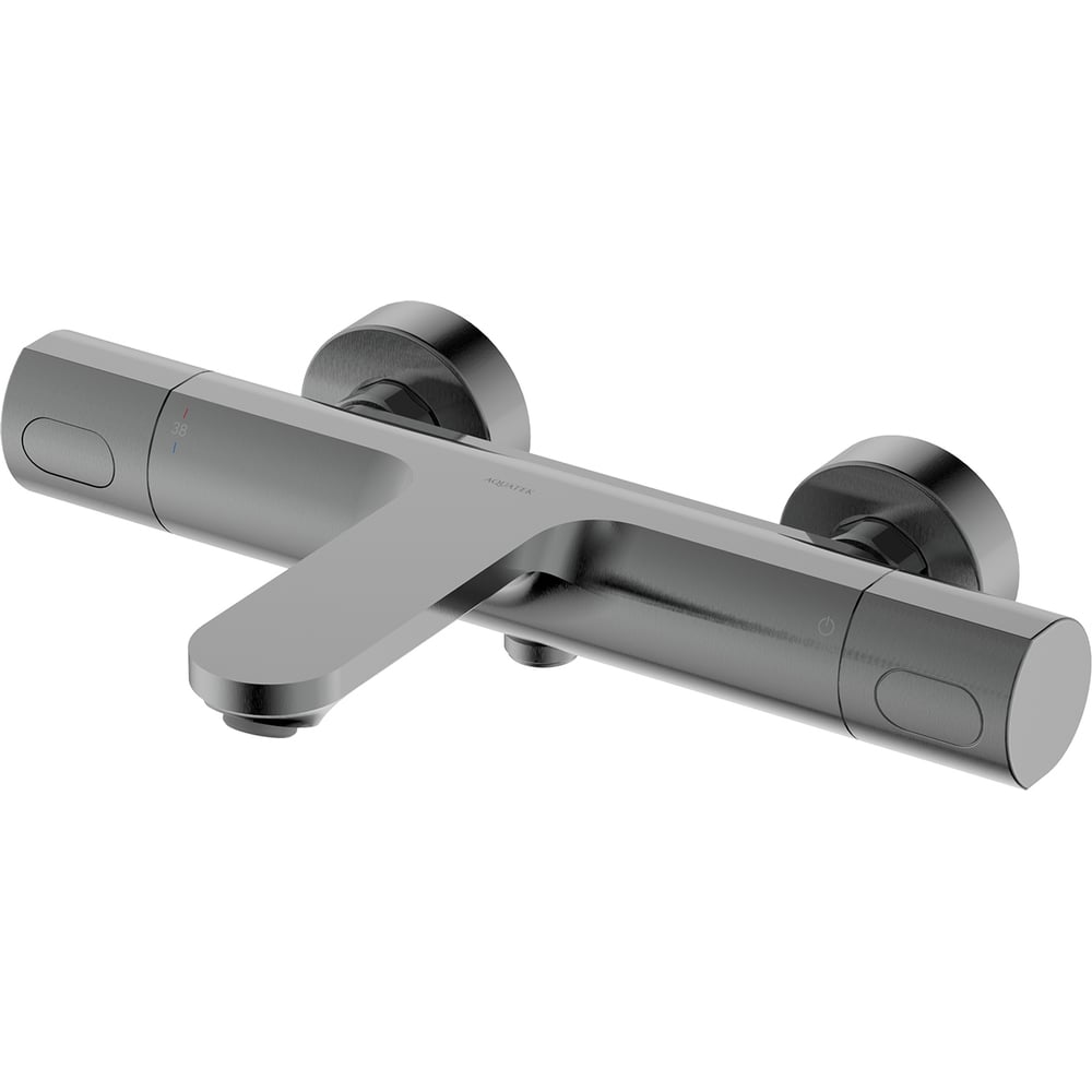 Изображение товара Термостатический смеситель для ванны Aquatek AQ1943BGM АЛЬФА оружейная сталь 00000147277