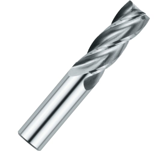 Изображение товара Фреза концевая цельная (10x20x50 мм; цх; 3Z; ВК8; 2220-0245; ГОСТ 18372-73) ИНСТУЛС 00001284574