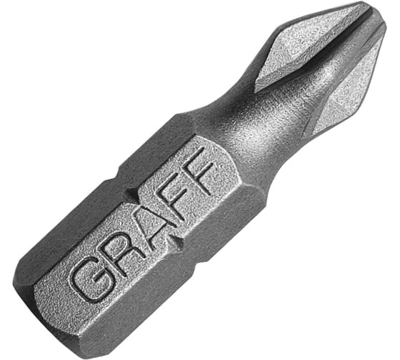 Изображение товара Бита GRAFF PH 2, 25 мм, 2 шт в блистере, Standart 56225
