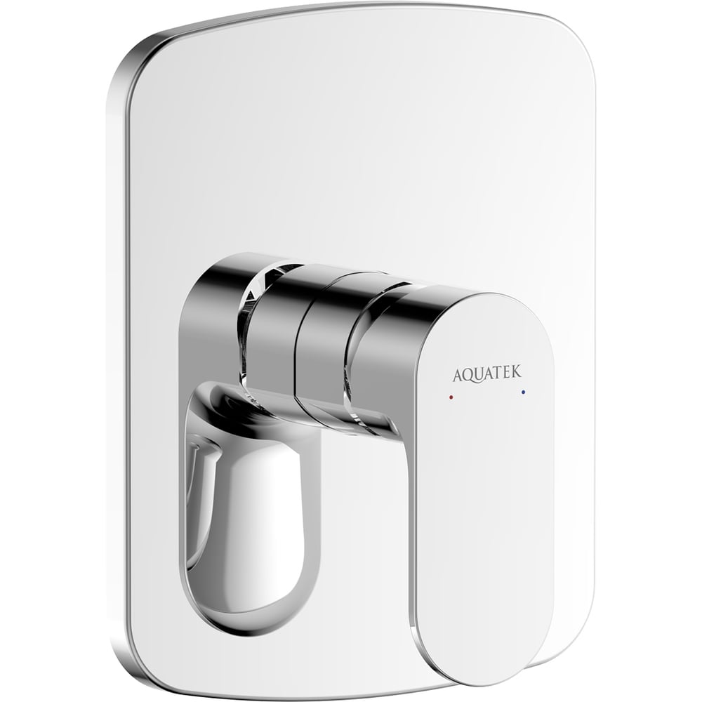 Изображение товара Смеситель для душа (внешняя и скрытая часть) Aquatek AQ1966CR АЛЬФА 00000147272