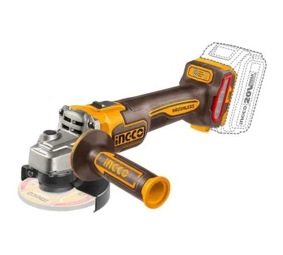 Изображение товара Аккумуляторная УШМ INGCO б/щ 115 мм (4) INDUSTRIAL CAGLI271532