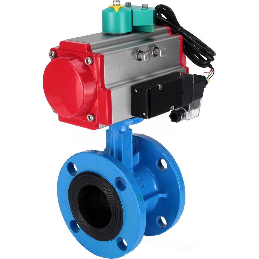 Изображение товара Затвор дисковый DN.ru GGG40-304-EPDM-2W-F-H Ду50 Ру16