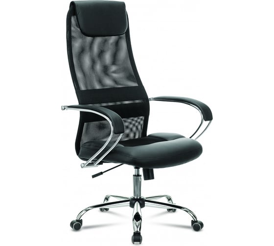 Изображение товара Кресло эргономичное Бюрократ CH-608SL черный TW-01 TW-11 экокожа/сетка с подголов. крестов. металл х 1141495