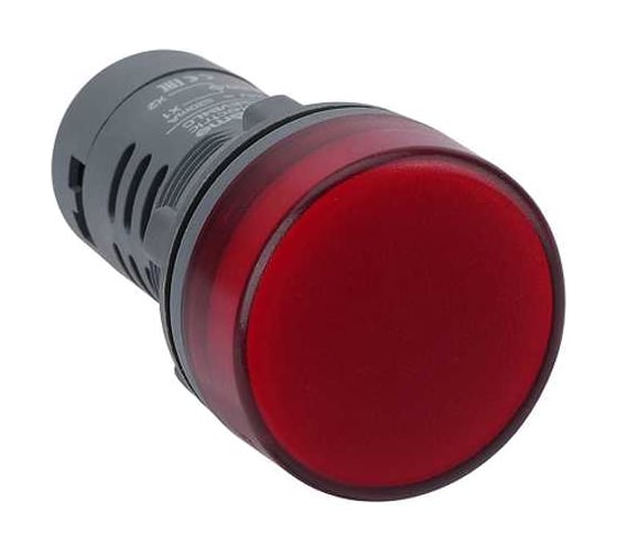Изображение товара Сигнальная лампа моноблочная Systeme Electric SB7 22мм красная LED 220В AC/DC SB7EV04MPU