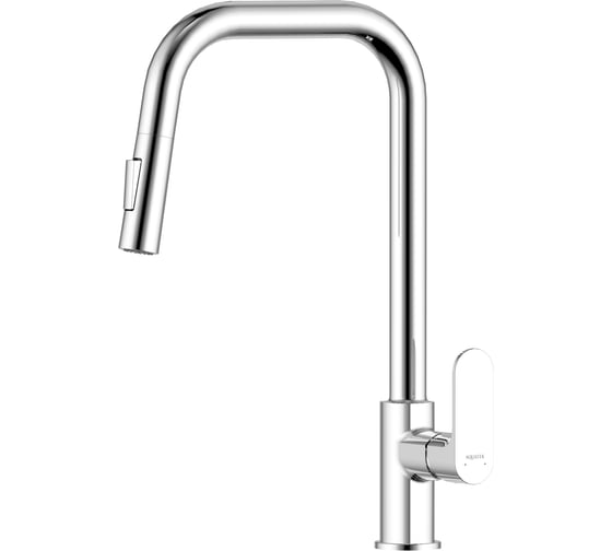 Изображение товара Смеситель для кухни с вытяжным изливом Aquatek AQ1984CR АЛЬФА 00000147303