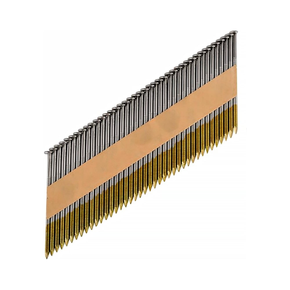 Изображение товара Гвозди BEA Д34 3. 1x90 BK - реечные, оцинкованные, ершёные, 34°