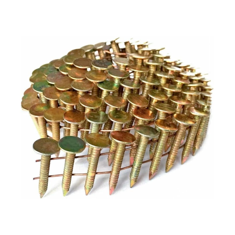 Изображение товара Гвозди кровельные BEA DPN (CRN) 31X25 NK кольцевые (оцинкованные) в упаковке 5760 шт. 37100429