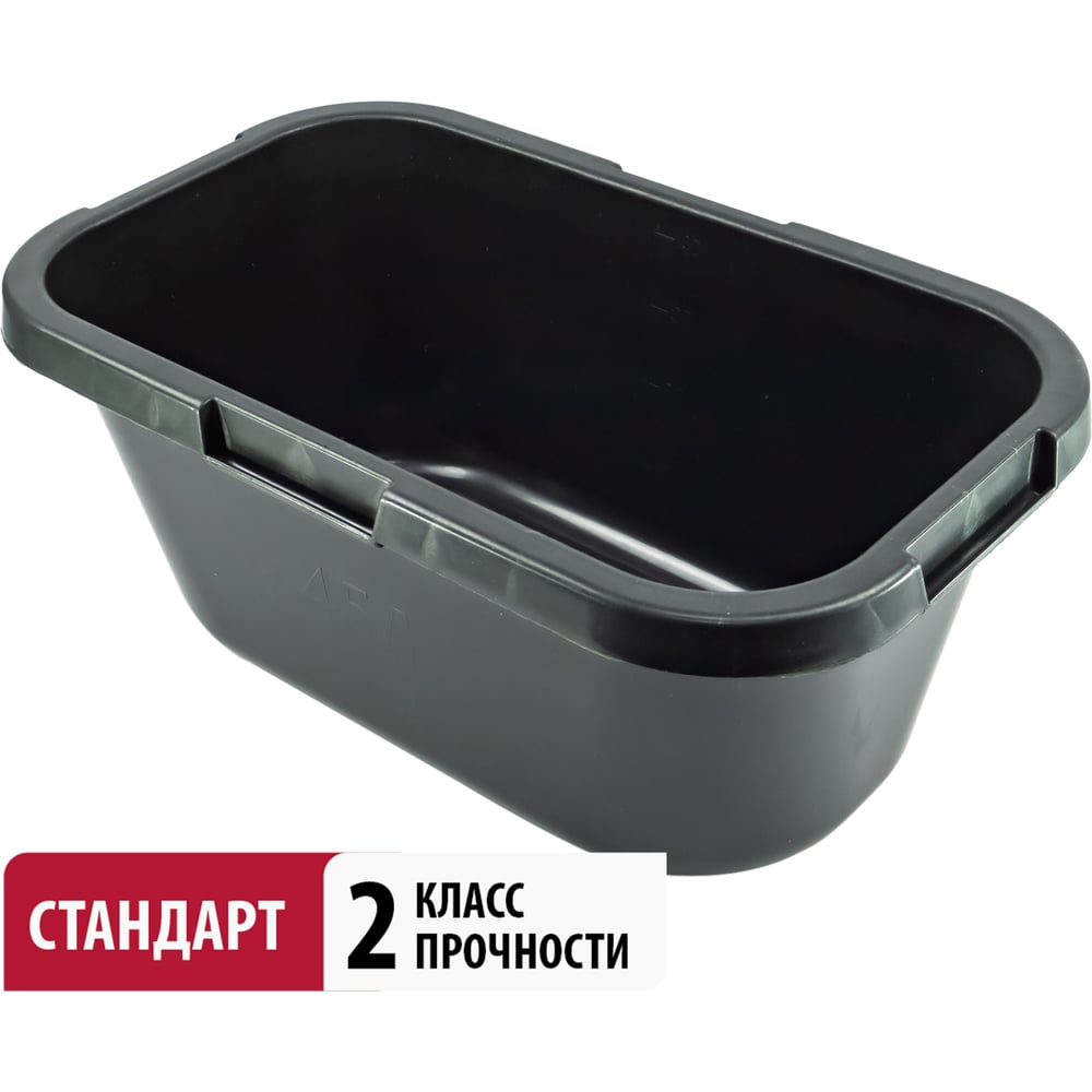 Изображение товара Таз для смесей Политех усиленный прямоугольный 60, QUALITY 1087106