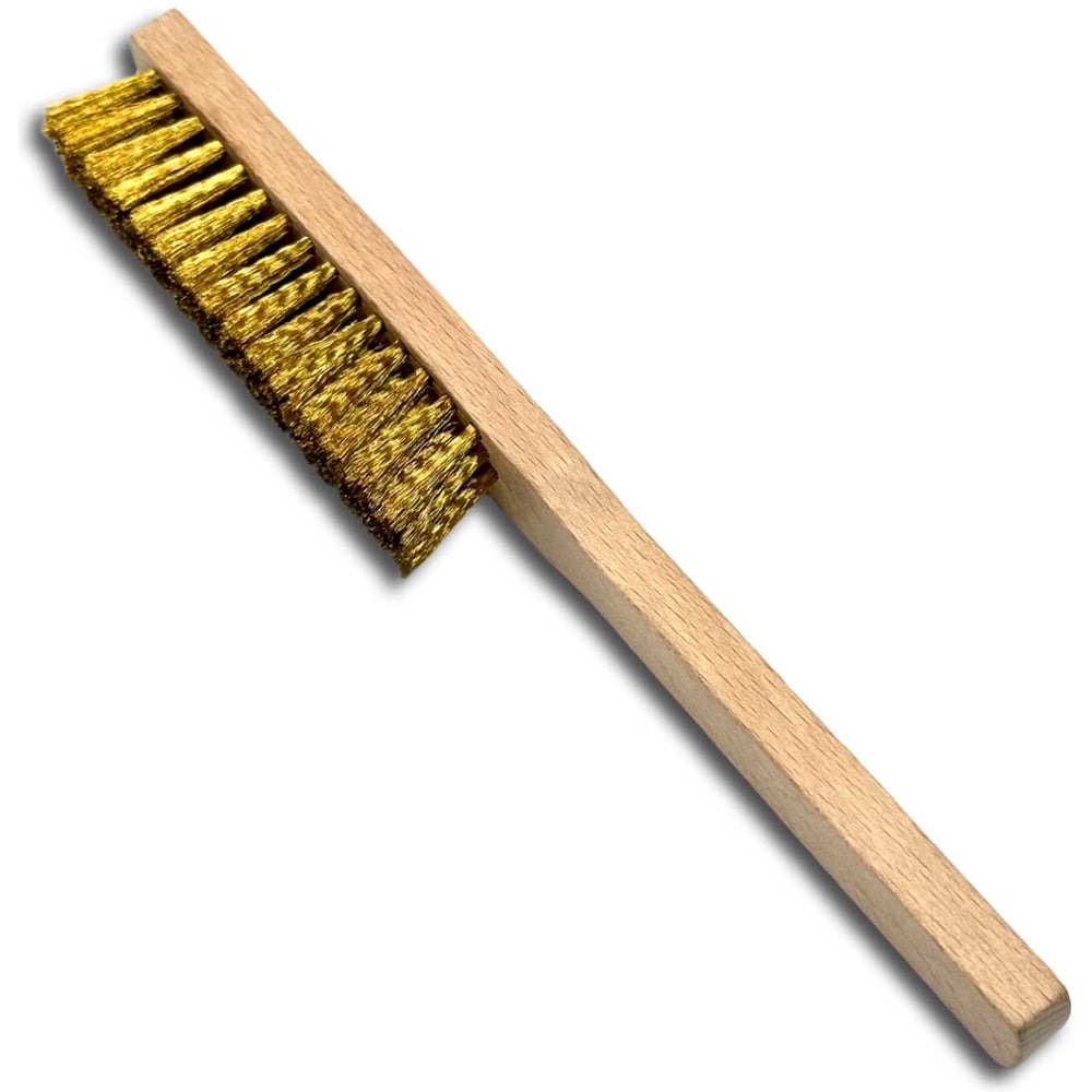 Изображение товара Щетка Lessmann 126511 5 рядов латунная щетина 0,15 мм