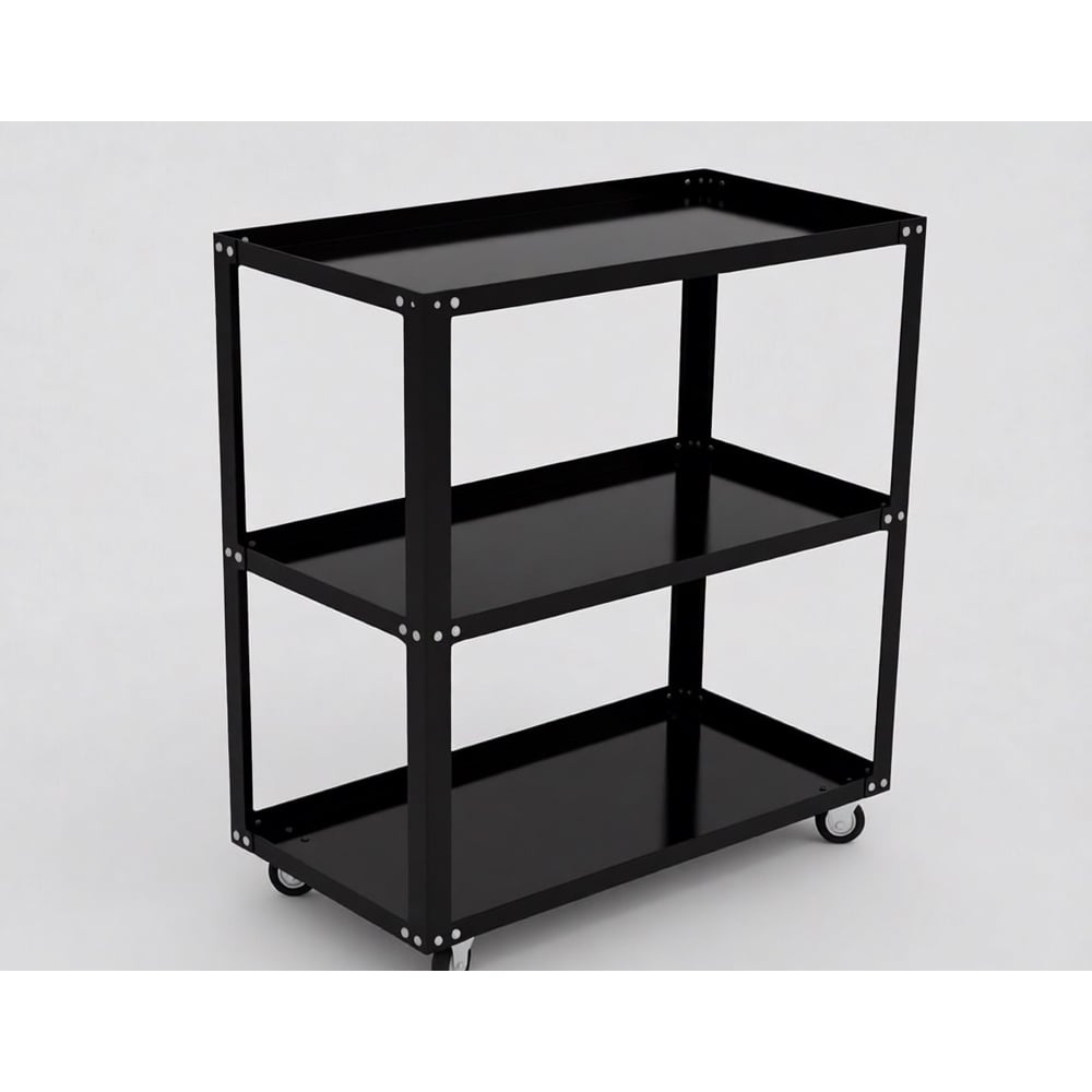 Изображение товара Тележка инструментальная Parallax Параллакс 3 ящика и полка