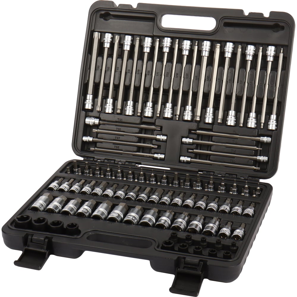 Изображение товара [Набор инструментов] LIGE LG-S1007 Торцевые головки-би́ты 107 пр.