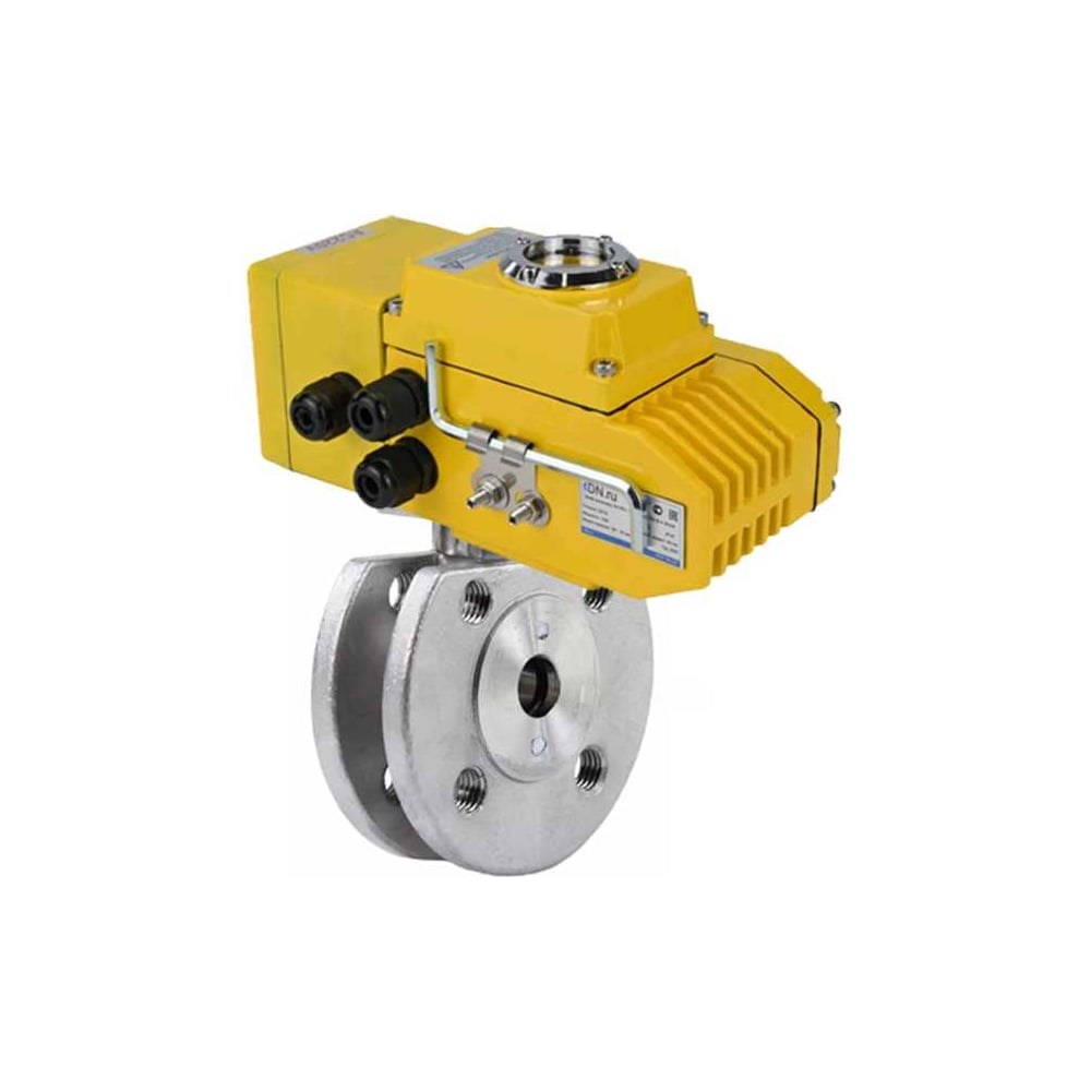 Изображение товара Кран шаровой DN. ru КШмФП. 316. 200 Ду50 Ру16 - межфланцевый, нержавеющая сталь