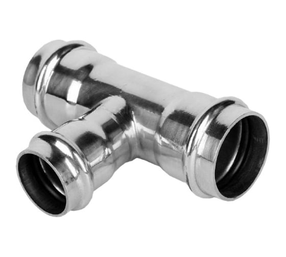 Изображение товара Пресс-тройник из нержавеющей стали Kromwell 35х35х35 KW.SP931353535