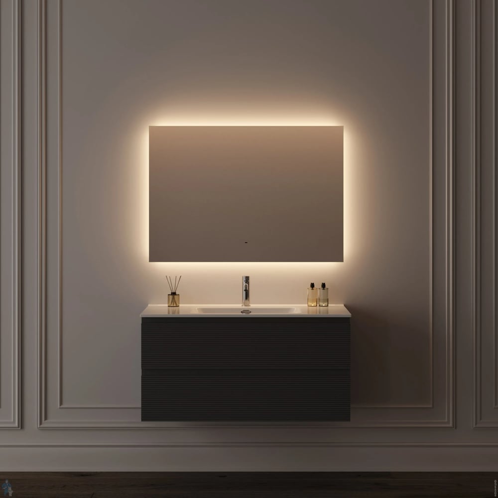 Изображение товара Зеркало Sancos Square 2.0 1000×700 мм с LED подсветкой 2700K/4000K/5000K SQ2.1000