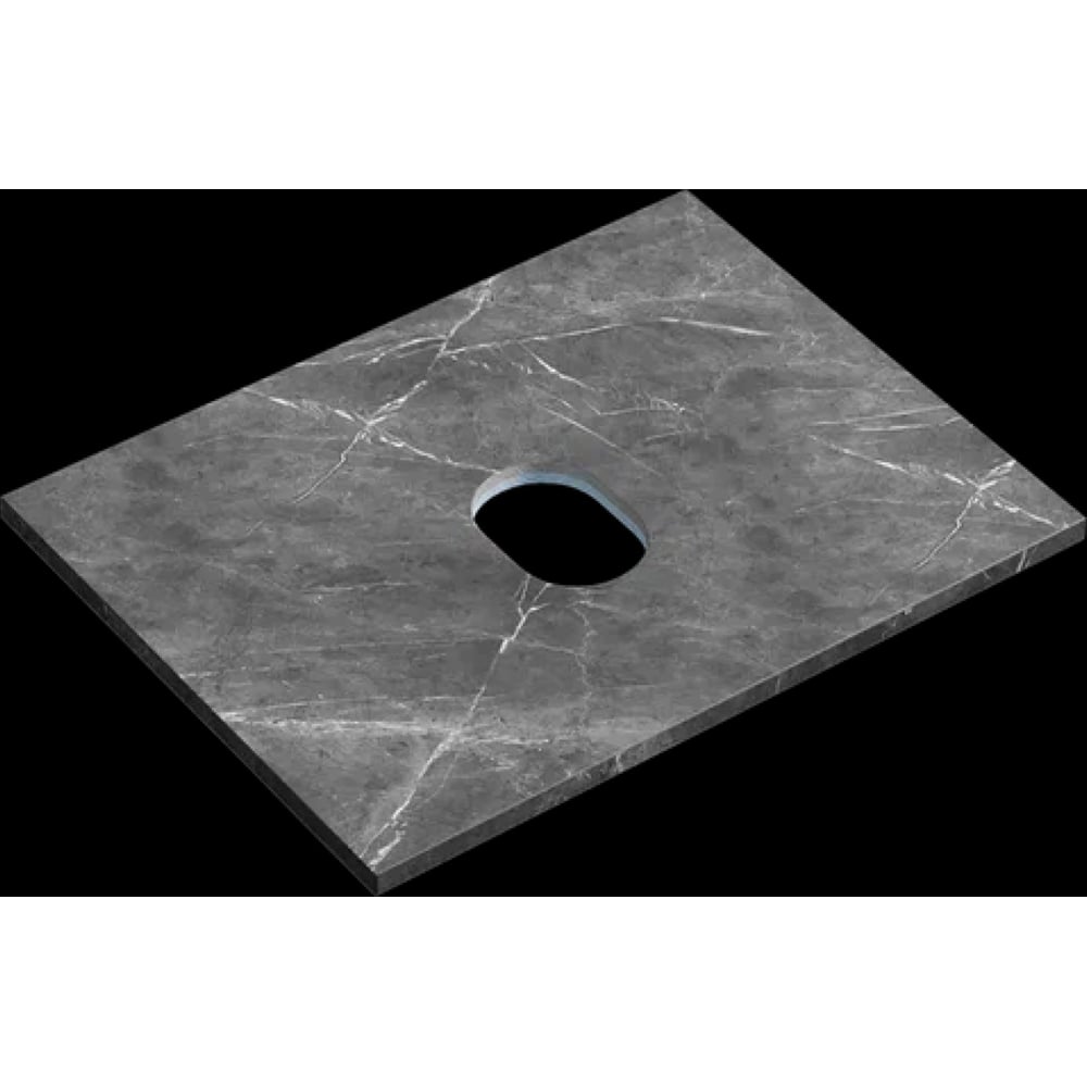 Изображение товара Столешница для ванной Sancos 600×460 мм черная матовая