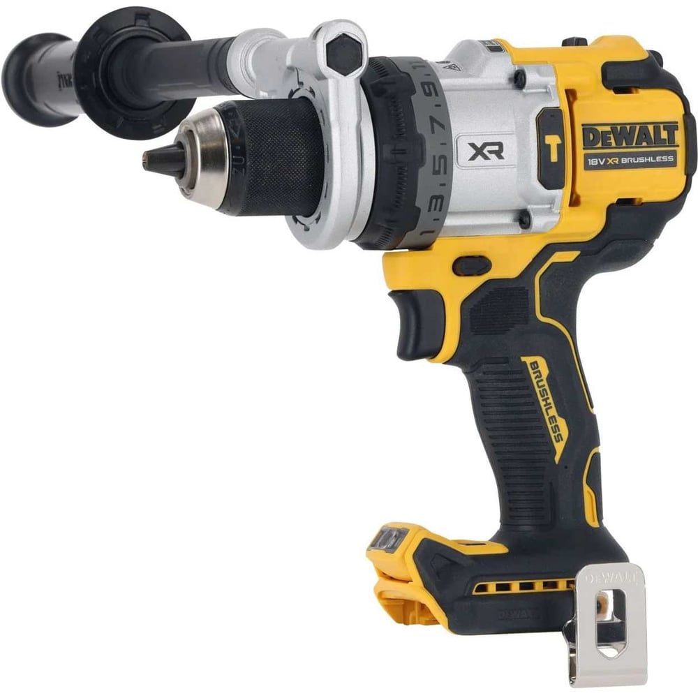 Изображение товара Аккумуляторная ударная дрель-шуруповерт Dewalt DCD1007N, 18В, 2250об/мин, 38250уд/мин, без АКБ и ЗУ DCD1007N-XJ