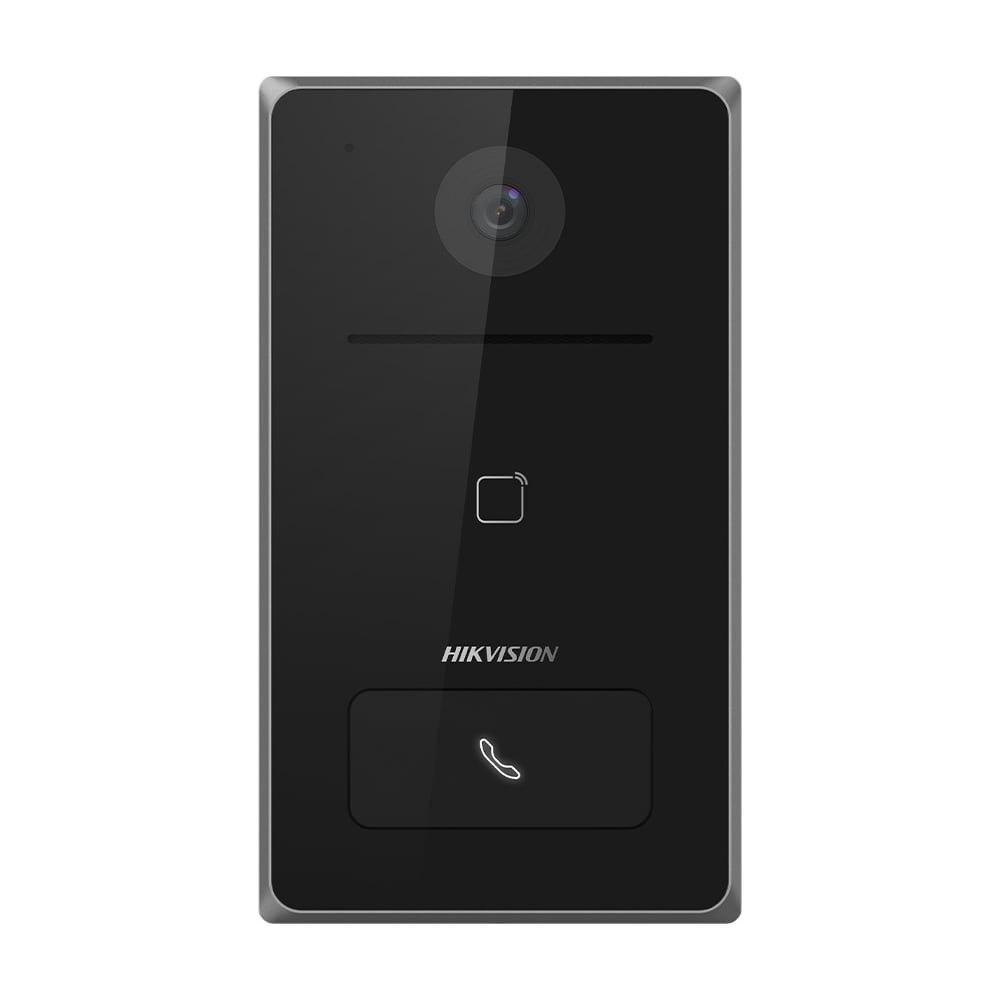 Изображение товара Вызывная панель Hikvision DS-KV6133-ME1 с карт-ридером и высоким разрешением 1920x1080 Изображение товара Вызывная панель Hikvision DS-KV6133-ME1 с карт-ридером и высоким разрешением 1920x1080