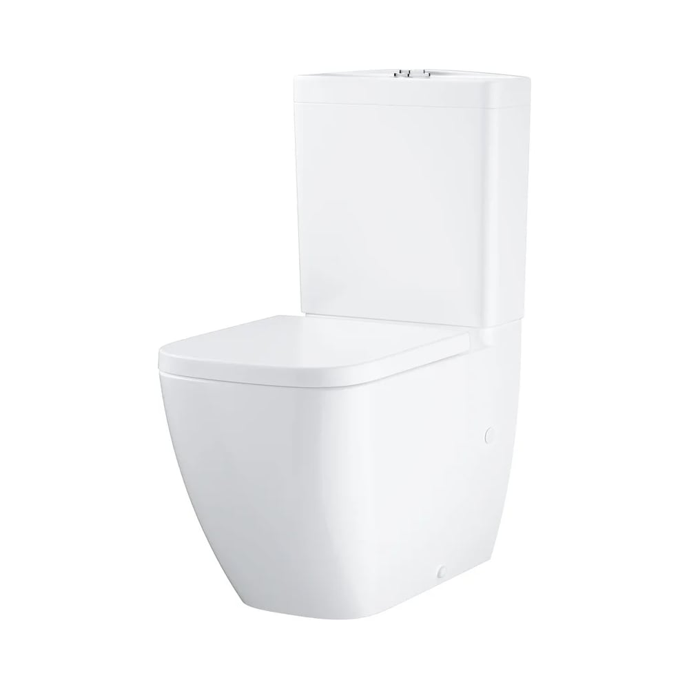 Изображение товара Унитаз-компакт с бачком и сиденьем микролифт GROHE Clova, альпин-белый 39909000