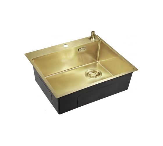 Изображение товара Мойка EMAR EMB-560(TOP) PVD Matt Gold