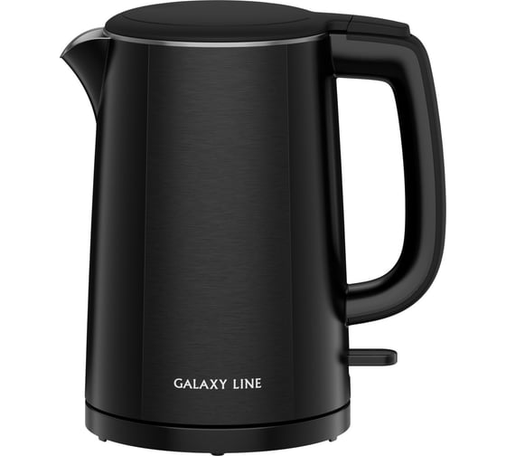 Изображение товара Чайник электрический Galaxy Line, 1.5 л, 2200 Вт, черный GL 0373, 7010103732