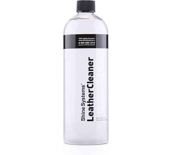 Изображение товара Очиститель деликатный для кожи салона автомобиля Shine Systems LeatherCleaner, 750 мл SS833