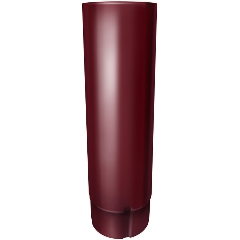 Изображение товара Труба круглая Grand Line GL PU 90 мм 2,5 м RAL3005 ШК 087980