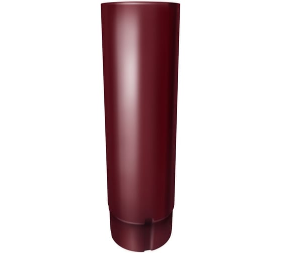 Изображение товара Труба круглая Grand Line GL PU 90 мм 2,5 м RAL3005 ШК 087980