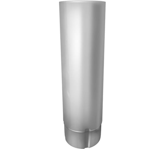 Изображение товара Труба круглая Grand Line GL PU 90 мм 2,5 м RAL9003 ШК 087979