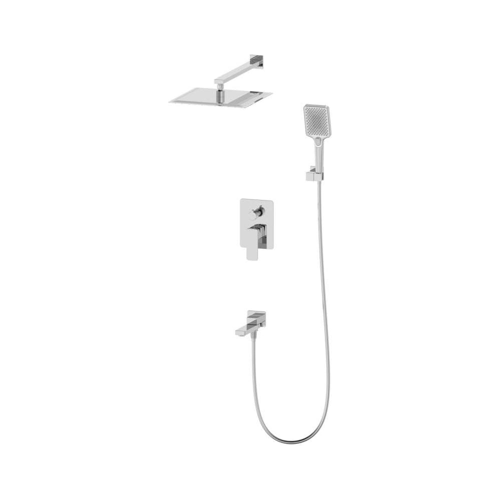 Изображение товара Душевой комплект с внутренней частью OLIVEEKA D, никель матовый OL-939003-BN