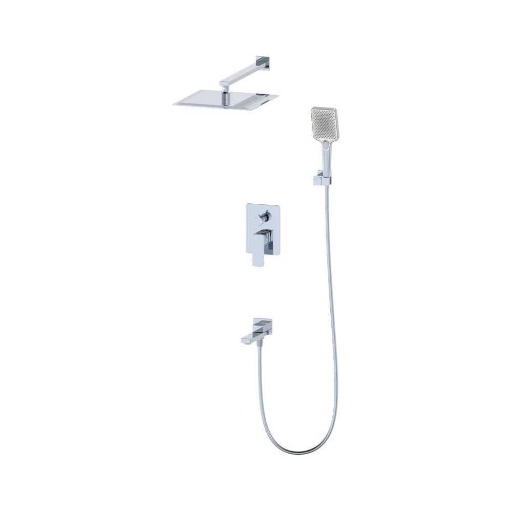 Изображение товара Душевой комплект с внутренней частью OLIVEEKA D, хром OL-939003-CR