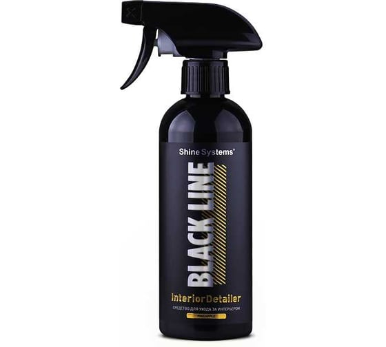 Изображение товара Средство для ухода за интерьером Shine Systems серия Black Line аромата ананаса, InteriorDetailer Pineapple, 400 мл SSBL998