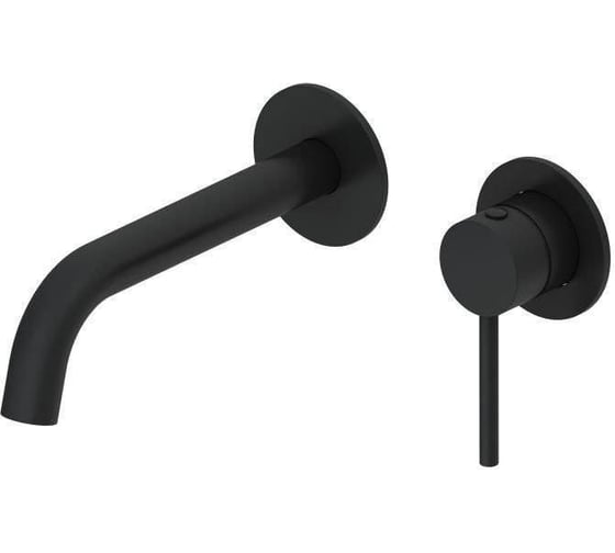 Изображение товара Смеситель для раковины с внутренней частью OLIVEEKA Y, черный матовый OL-88869017-MB