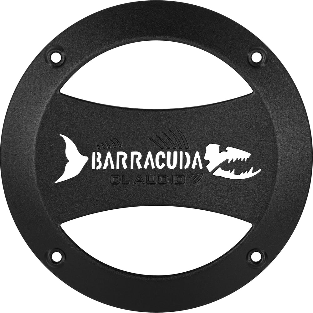 Изображение товара Защитная сетка для акустики 130 мм, чёрная DL AUDIO Barracuda Grill 130 Black