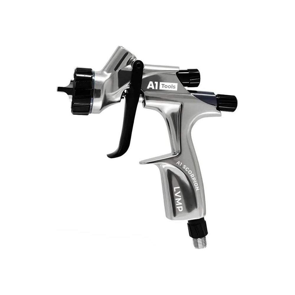 Изображение товара Краскопульт пневматический для базы A1 Scorpion LVMP 1.3 Silver SC-1.3