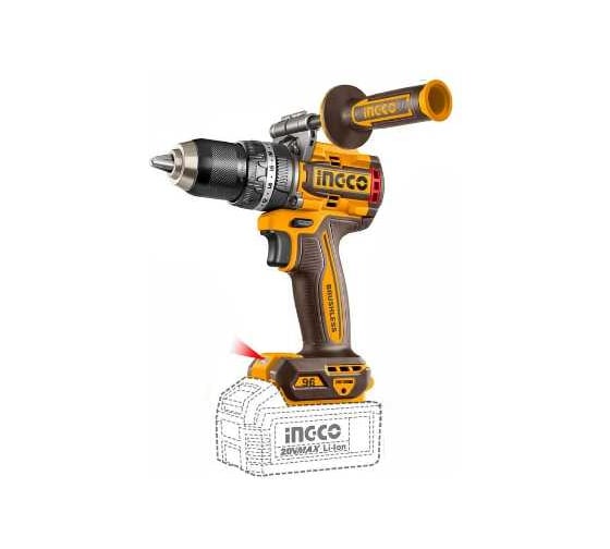 Изображение товара Бесщеточный ударный шуруповерт INGCO 20В, 96Нм, б/щ INDUSTRIAL CIDLI209685