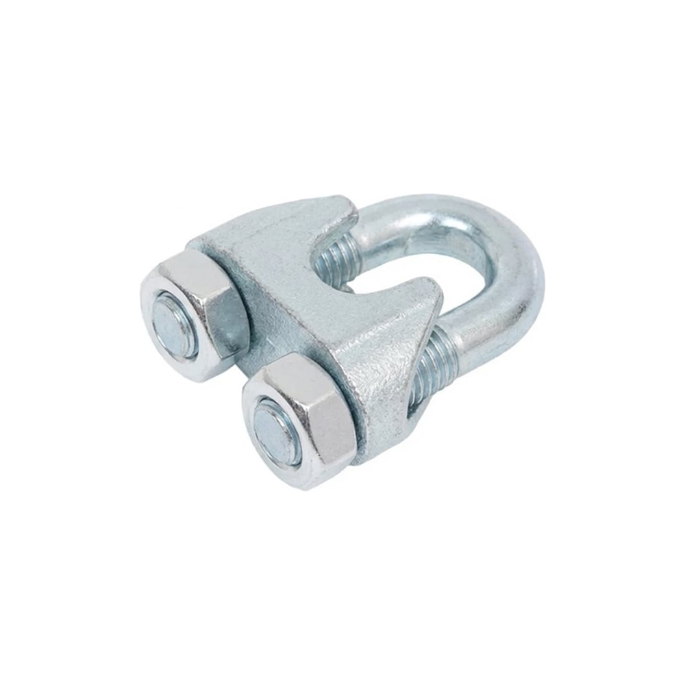 Изображение товара Зажим для стальных канатов SEBMET оцинкованный 10 мм DIN 741 (упаковка 50 шт) TD00501050