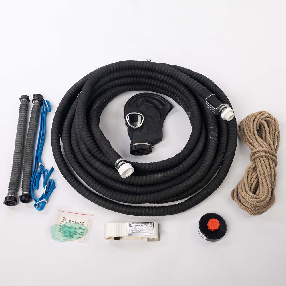 Изображение товара Шланговый дыхательный аппарат БРИЗ 0302(ПШ-20С) ШМП АМС резинотканевый 503112200