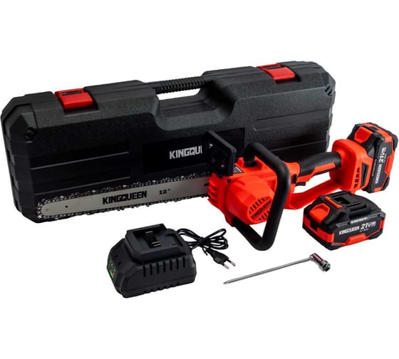 Изображение товара Пила цепная KINGQUEEN АКБ 12 дюймов в кейсе KQ-G21-12C