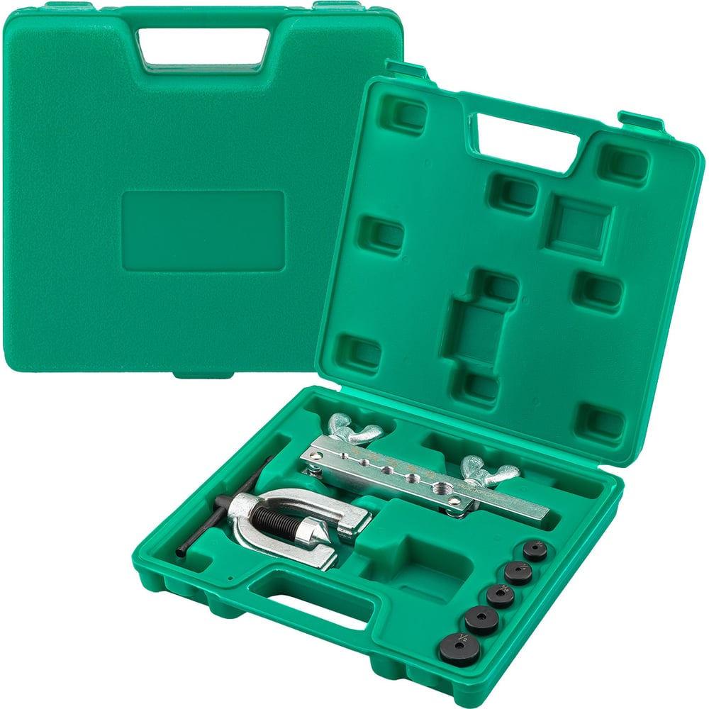 Изображение товара Набор Rockforce RF-656D для развальцовки и резки труб 7 предметов