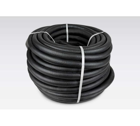 Изображение товара Шланг резиновый армированный ОАО Саранский завод Резинотехника д. 25мм 10 Атм СзРТ (рукав) пневматический, для отбойного молотка, компрессора 25м СЗРТ 25-1,0-ВГ 20м