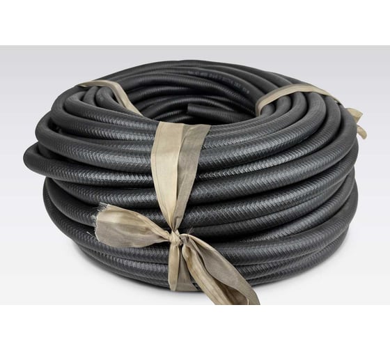 Изображение товара Шланг резиновый армированный ОАО Саранский завод Резинотехника д. 20мм 10 Атм СзРТ (рукав) пневматический, для отбойного молотка, компрессора 25м СЗРТ 20-1,0-ВГ 25м