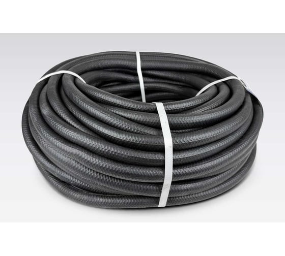 Изображение товара Шланг резиновый армированный ОАО Саранский завод Резинотехника д. 18мм 10 Атм СзРТ (рукав) пневматический, для отбойного молотка, компрессора 25м СЗРТ 18-1,0-ВГ 25м