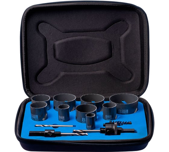 Изображение товара Набор биметаллических коронок RODMIX HSS M42, 10 TPI (19/24/29/35/40/49/51/61) 29100038501