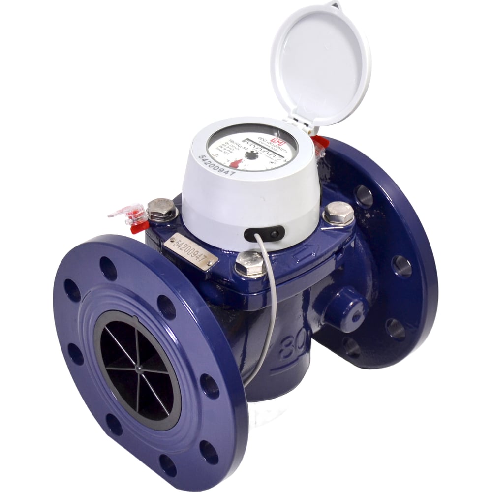 Изображение товара Счетчик холодной воды ООО "Водомер" ТВСНХд 80 IP68 (100л/имп) VM-1071-080-21B-68