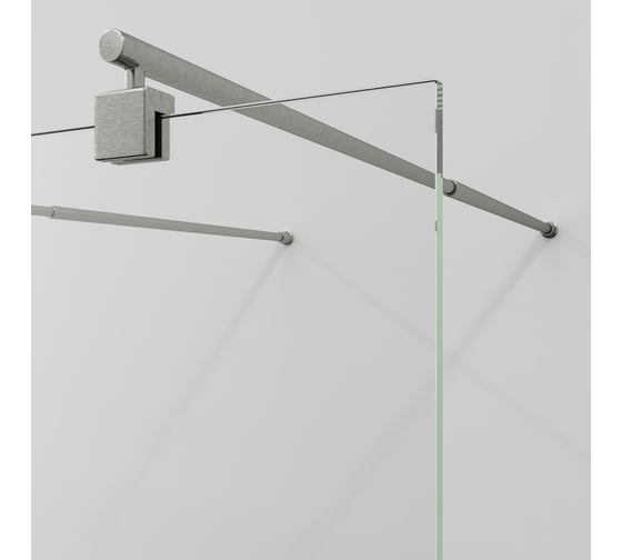 Изображение товара Душевая перегородка WasserKraft Фехте (Vechte) 60W40BN